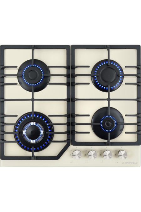 Газовая варочная панель MAUNFELD EGHG.64.43CBG/G (бежевый) 1