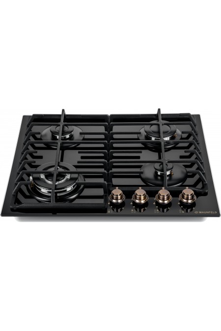 Газовая варочная панель MAUNFELD EGHG.64.63CB.R/G (черный) 2