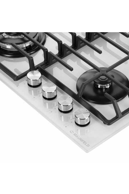 Газовая варочная панель MAUNFELD EGHG.64.63CW/G (белый) 1