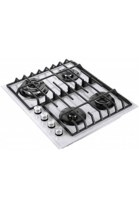 Газовая варочная панель MAUNFELD EGHG.64.63CW/G (белый) 3