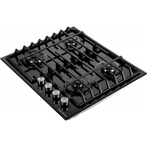 Газовая варочная панель Maunfeld EGHG.64.6CB/G (черный) 3