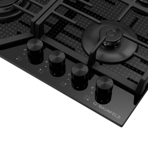 Газовая варочная панель Maunfeld EGHG.64.73CB2/G (черный) 3