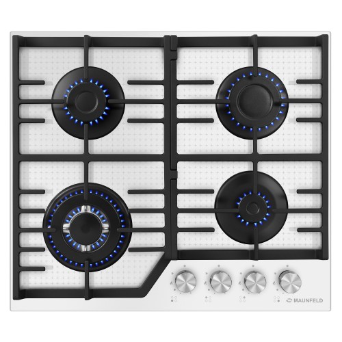 Газовая варочная панель Maunfeld EGHG.64.73CW/G (белый) 