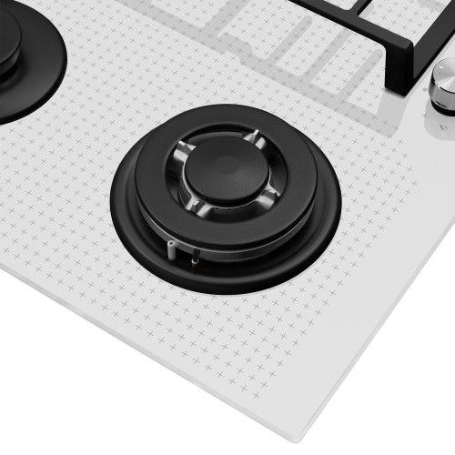 Газовая варочная панель Maunfeld EGHG.64.73CW/G (белый) 6