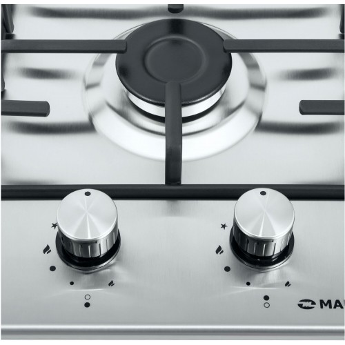 Газовая варочная панель MAUNFELD EGHS 32.3ES/G (серебристый) 4