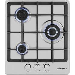 Газовая варочная панель MAUNFELD EGHS 43.33CS/G (серебристый)