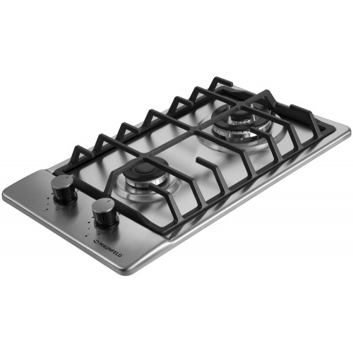 Газовая варочная панель MAUNFELD EGHS.32.63CS/G (серебристый) 4