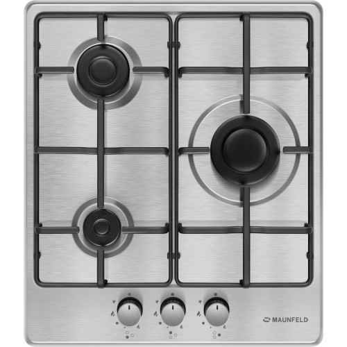 Газовая варочная панель MAUNFELD EGHS.43.3STS-ES (серебристый) 1