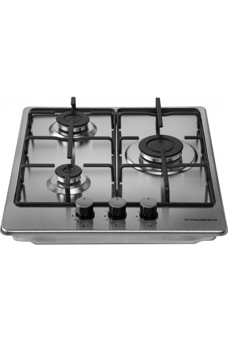 Газовая варочная панель MAUNFELD EGHS.43.3STS-ES (серебристый) 2