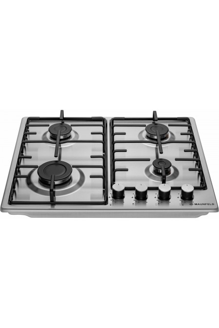 Газовая варочная панель MAUNFELD EGHS.64.3STS-ES/G (серебристый) 2