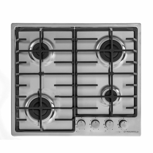 Газовая варочная панель MAUNFELD EGHS.64.6CS/G (серебристый) 