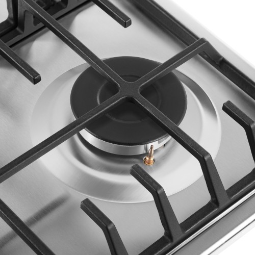 Газовая варочная панель MAUNFELD EGHS.64.6CS/G (серебристый) 1