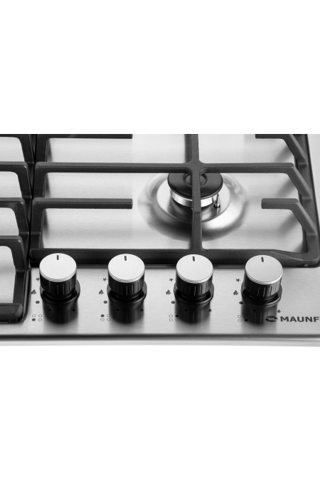 Газовая варочная панель MAUNFELD EGHS.64.6CS/G (серебристый) 5