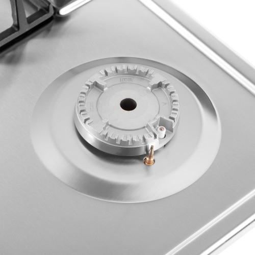 Газовая варочная панель MAUNFELD EGHS.64.6CS/G (серебристый) 6