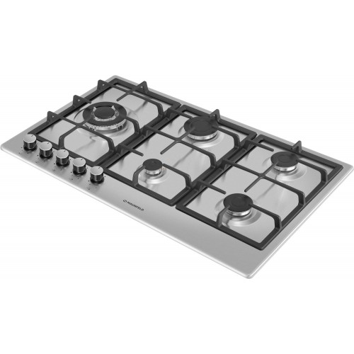 Газовая варочная панель MAUNFELD EGHS.95.33CS/G (серебристый) 4