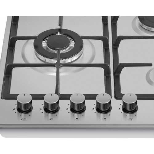 Газовая варочная панель MAUNFELD EGHS.95.33CS/G (серебристый) 5