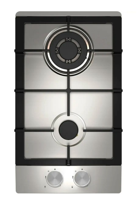 Газовая варочная панель Midea MG3205TX (серебристый) 