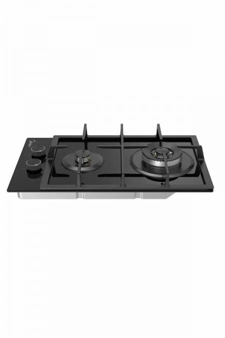 Газовая варочная панель Midea MG3270TGB (черный) 4