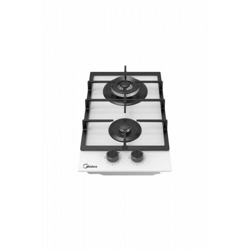 Газовая варочная панель Midea MG3270TGW (белый) 1