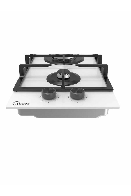 Газовая варочная панель Midea MG3270TGW (белый) 3