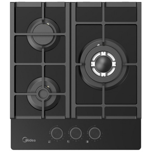 Газовая варочная панель Midea MG449TGB (черный) 