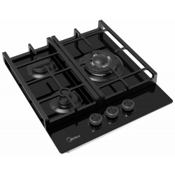 Газовая варочная панель Midea MG449TGB (черный)