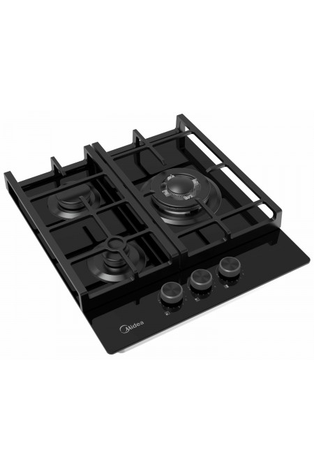Газовая варочная панель Midea MG449TGB (черный) 2