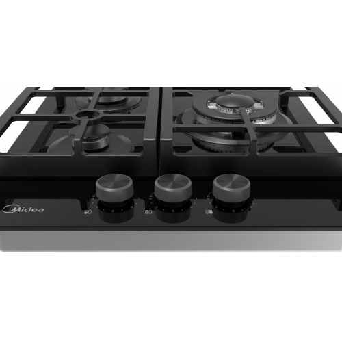 Газовая варочная панель Midea MG449TGB (черный) 6