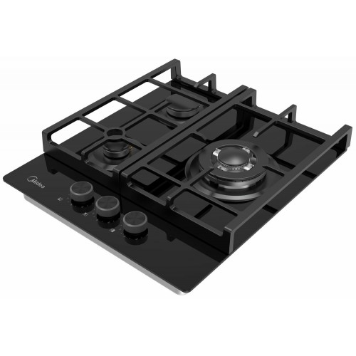 Газовая варочная панель Midea MG449TGB (черный) 7