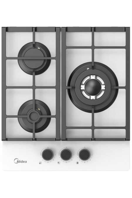 Газовая варочная панель Midea MG449TGW (белый) 