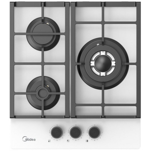 Газовая варочная панель Midea MG449TGW (белый) 