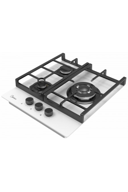 Газовая варочная панель Midea MG449TGW (белый) 2