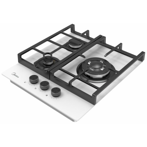 Газовая варочная панель Midea MG449TGW (белый) 3