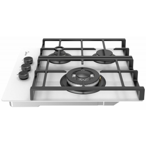 Газовая варочная панель Midea MG449TGW (белый) 8