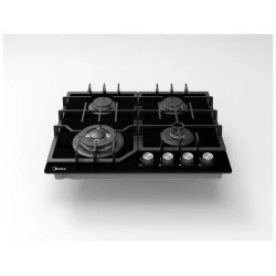 Газовая варочная панель Midea MG643TGB (черный)