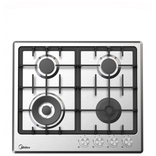 Газовая варочная панель Midea MG643TX (нержавеющая сталь) 
