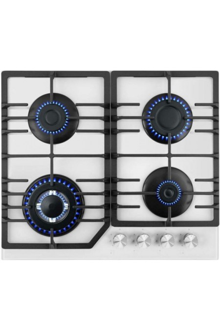 Газовая варочная панель Midea MG645TGW (белый) 