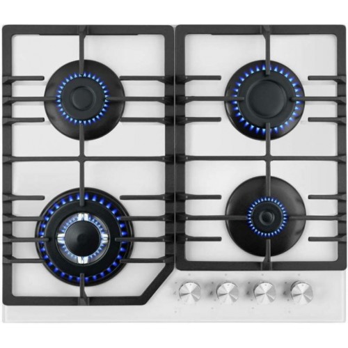 Газовая варочная панель Midea MG645TGW (белый) 