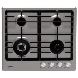 Газовая варочная панель Midea MG645TX (нержавеющая сталь)