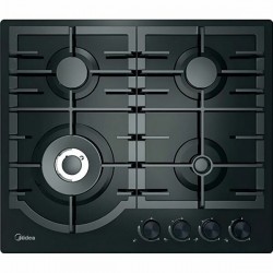 Газовая варочная панель Midea MG649TGB (черный)