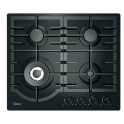 Газовая варочная панель Midea MG649TGB (черный)