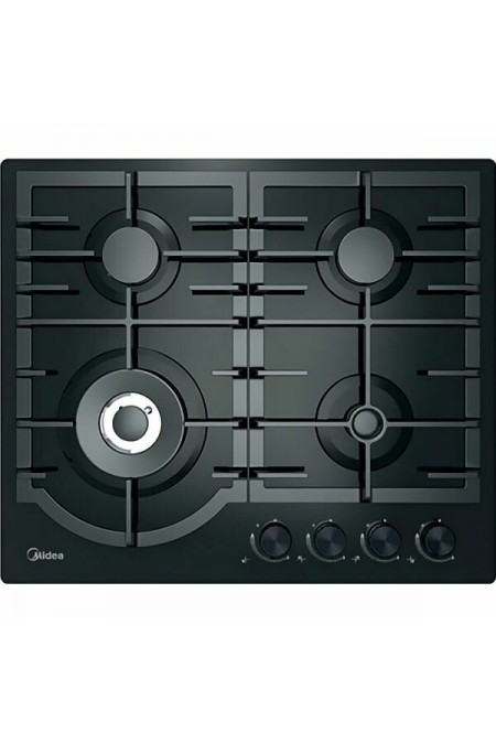 Газовая варочная панель Midea MG649TGB (черный) 