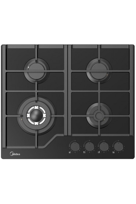 Газовая варочная панель Midea MG693TGB (черный) 