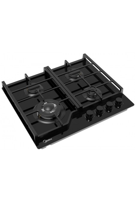 Газовая варочная панель Midea MG693TGB (черный) 2