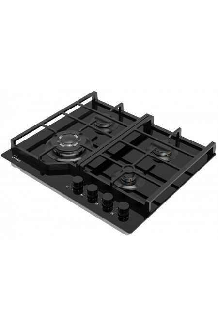 Газовая варочная панель Midea MG693TGB (черный) 3