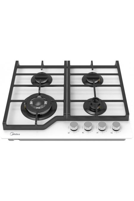 Газовая варочная панель Midea MG693TGW (белый) 3