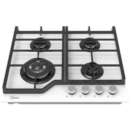 Газовая варочная панель Midea MG693TGW (белый) 4