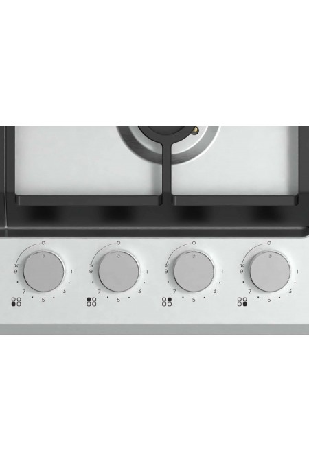 Газовая варочная панель Midea MG693TX (нержавеющая сталь) 1