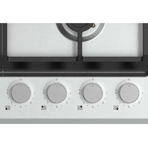 Газовая варочная панель Midea MG693TX (нержавеющая сталь) 1