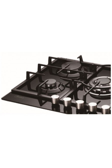 Газовая варочная панель Midea MG697TGB (черный) 2